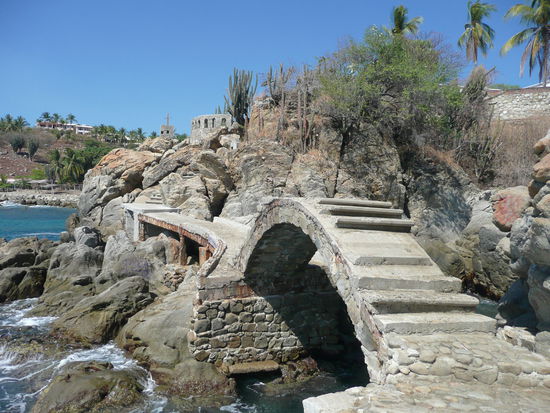 Auf dem Weg zum Manzanillo Beach