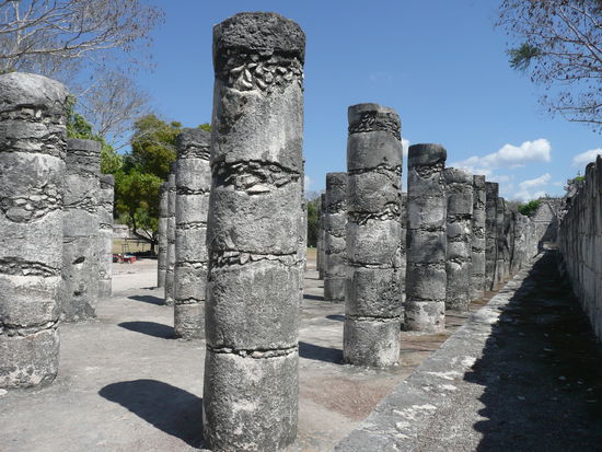 Der Platz der tausend Saeulen