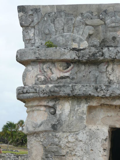 Ausschnitt aus dem Freskentempel
