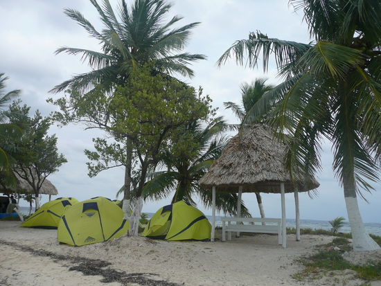 endlich! unser hotel steht