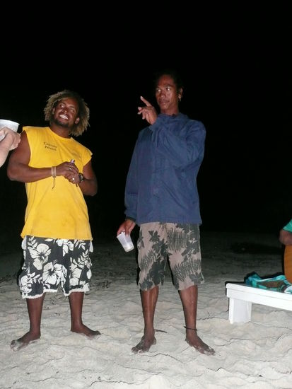 Unsere 2 Caeptens Patrick und Kevin