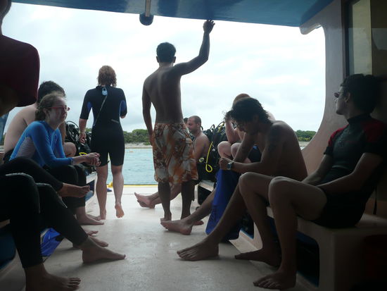 warten auf den naechsten Tauchgang