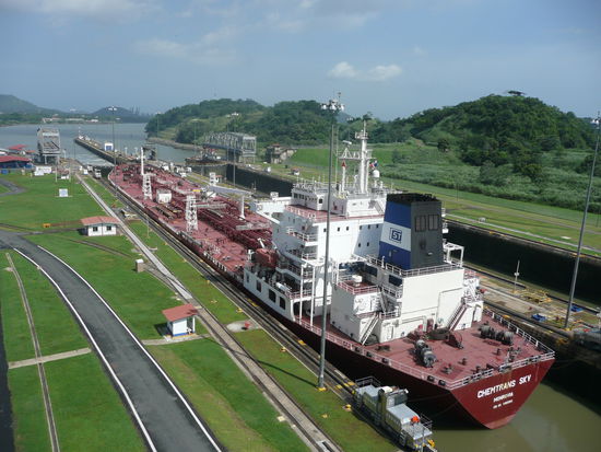 Der beruehmte Panama Kanal