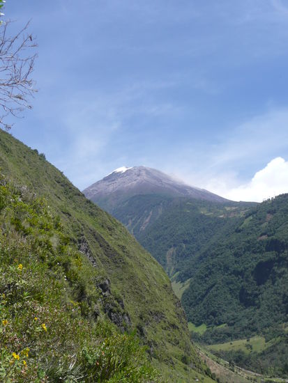 Blick auf den Tungurahua