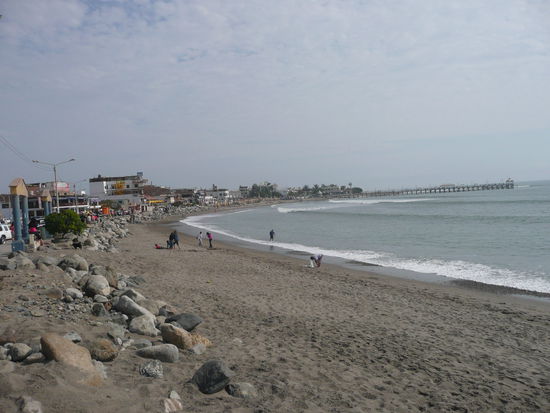 Der Strand von Huanchaco