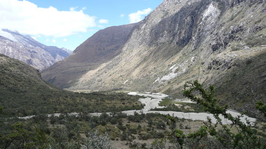 Langsam beginnt der Aufstieg