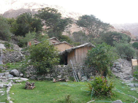 Die erste Huette war unsere Villa 