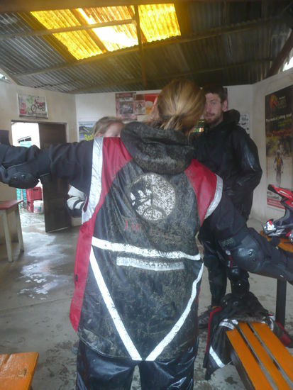 Definitiv eine Dusche noetig