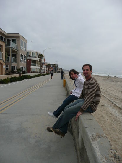 Pacific Beach mit Tommy und Romana