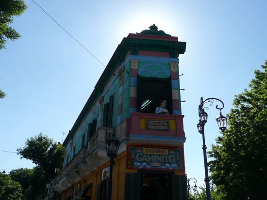 Das beruehmte Eckhaus am El Caminito