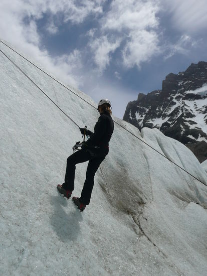 ... und wieder runter