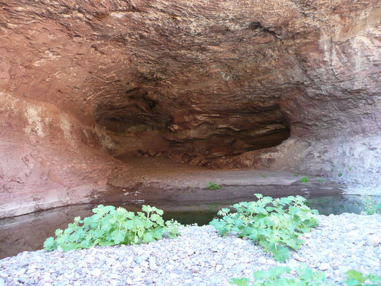 Ein ehemalige wohnstaette der Indios