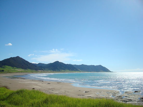Einer der unzaehligen einsamen Straenden.
Einfach ein Traum