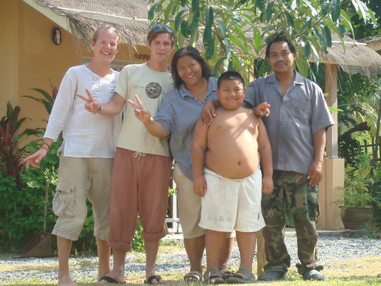Wir mit unserer Gastfamilie in Ko Samui
Sooooo extrem liebe Menschen
