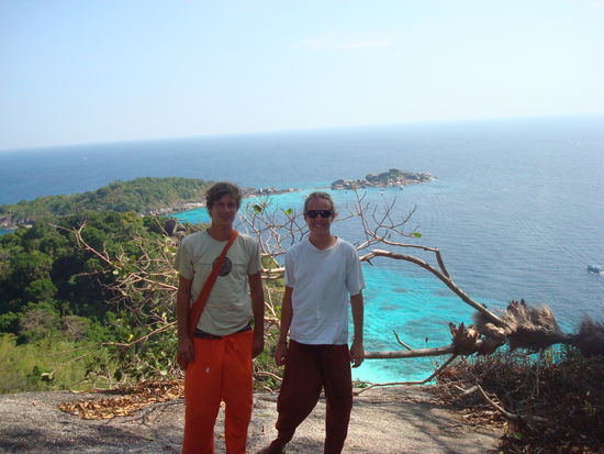 Auf einem wunderschoenen view point