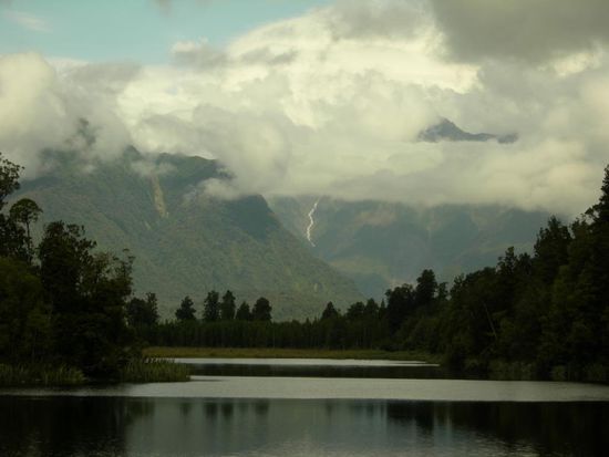 Lake Matheson am Fox-Glacier