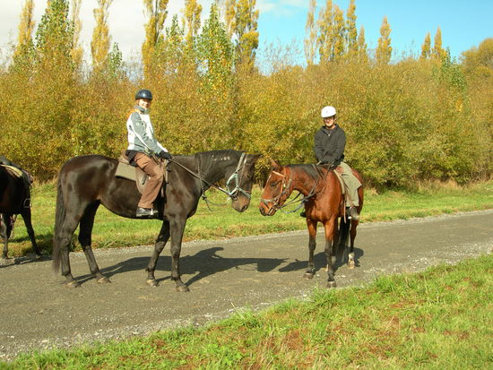 beim reiten