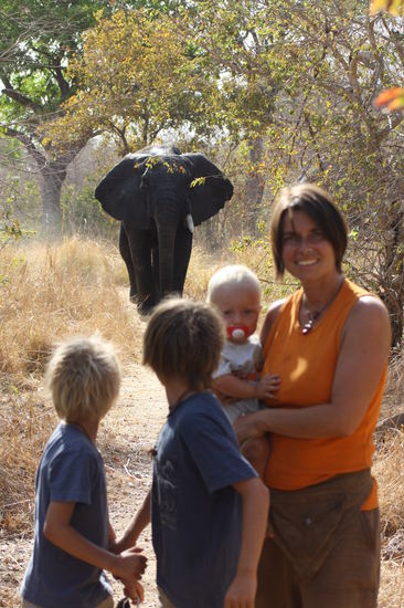 Und manchmal fanden sie das gar nicht so lustig! Wir auch nicht und haben sehr schnell das Weite bzw. die Schutzhütte gesucht...