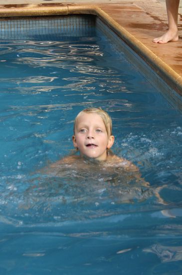 Jaris hat keine Schwimmflügel mehr