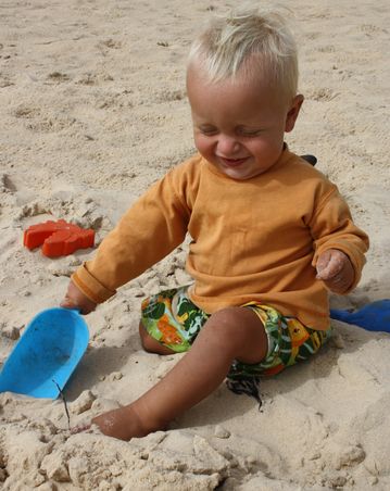 am Strand