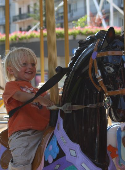 Navin wollte schon lange mal wieder Reiten!