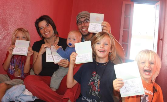 Wir sagen Tschüss bis zum nächsten Mal!
Dann aus Mauretanien (oder womöglich schon Senegal)...