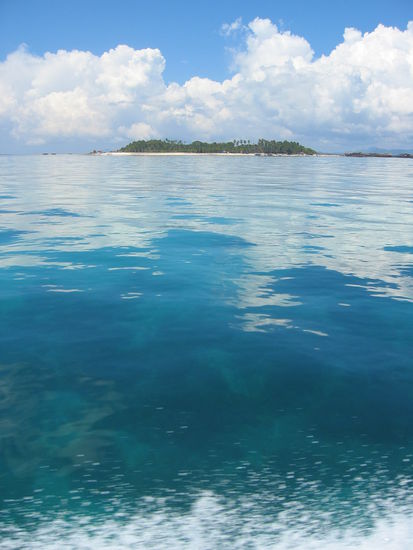 Auf dem Boot unterwegs nach Sipadan