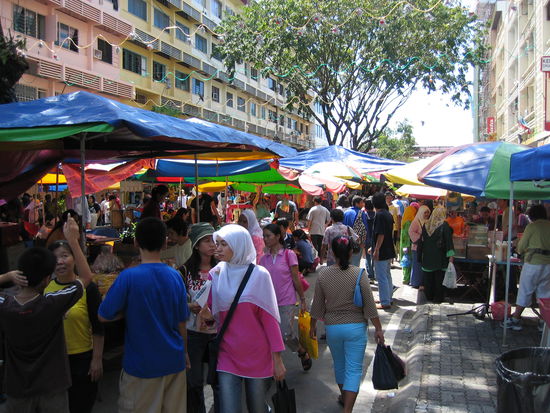 Ankunft in Kota Kinabalu