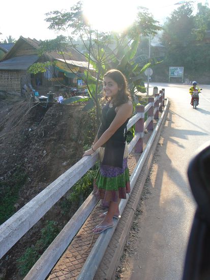 Jessica, die kleine, aufgestellte Amerkanerin.