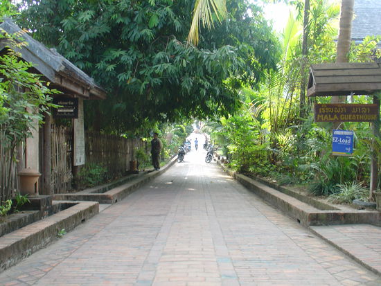 Eine wirlich schoene Seitenstrasse.