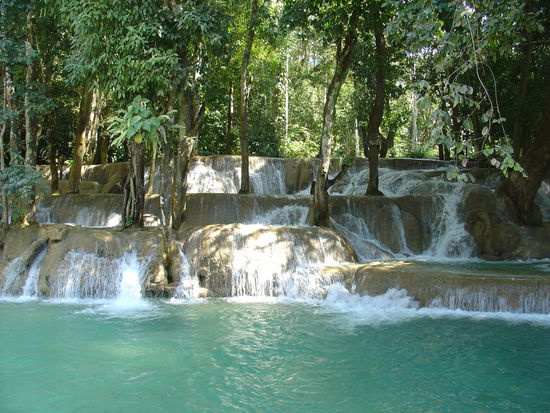 Und weiter Oben hatte es noch mehr Wasserfaelle und Pools... unglaublich !