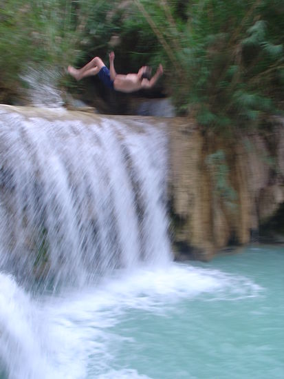 Backflip fuer "Yannick"  leider nicht ganz scharf...