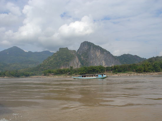 So sah auch unser Boot aus...