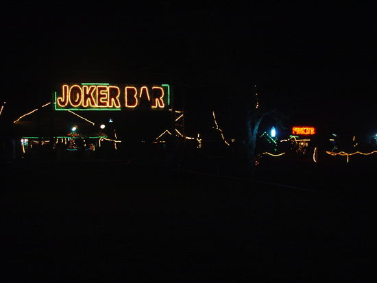 Und am Abend auf der Party-Insel... diverse Open-Air Bars.