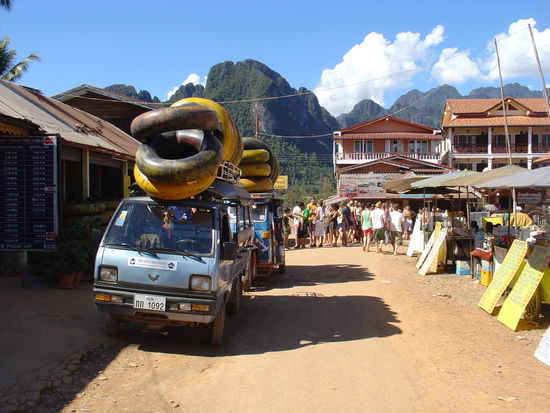 Alle, wirklich alle wollten am Silvester tuben...