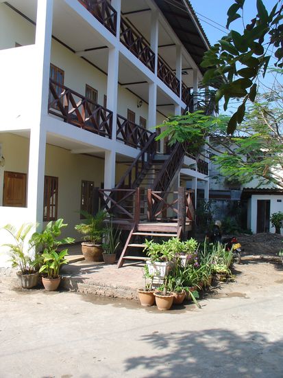 Das wirklich gemuetliche Guesthouse von aussen.