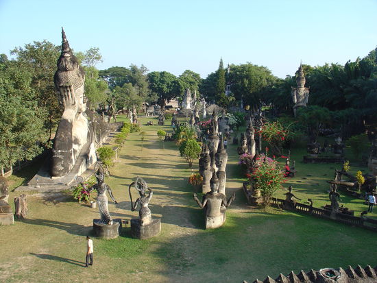 Und fast der gesamte Park von oben Fotografiert.