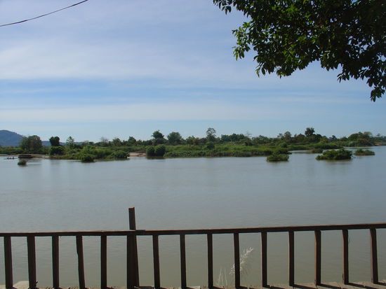 Aussicht von meinem Bungalow...