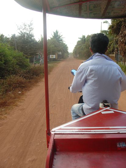 Meine Tuk-Tukfahrt in's Stadtzentrum.