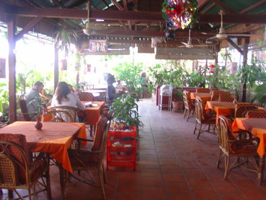 Chill-Out Bereich des "Popular Guesthouse".