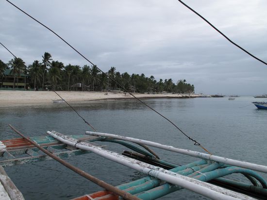 Letzter Blick zurueck auf Malapascua... leider immer noch keine Sonne 