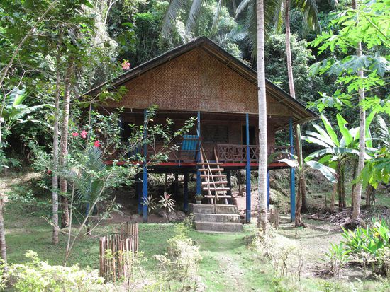 Unser einfaches aber gemuetliches Bungalow...