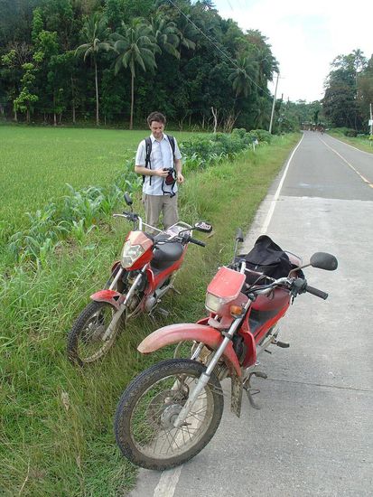Unsere 2 Motorbikes... die Fahrt machte richtig Spass und die Bikes liefen nicht schlecht !