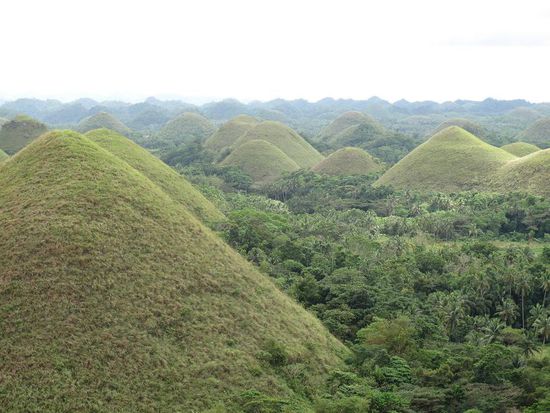 In die andere Richtung... die Huegel aus der Naehe.