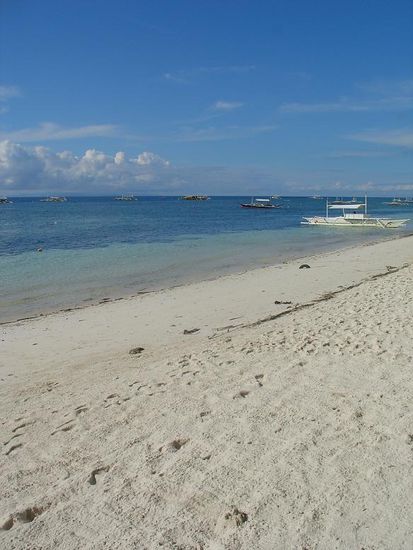 Die Beach am folgenden Morgen...