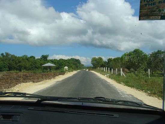 Rueckweg im Taxi nach Tagbilaran...