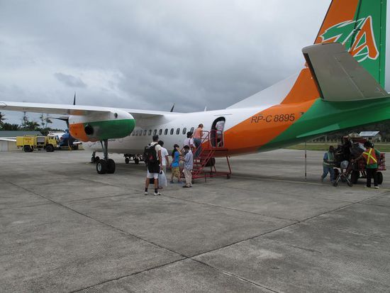 Unser viel zu kleines Flugzeug....