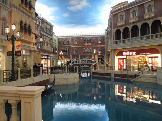 Und das alles befindet sich im innern einen riesigen Resorts...