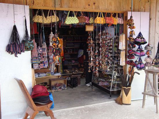 Und ein typischer Souvenirladen bei den Aussichtspunkten.