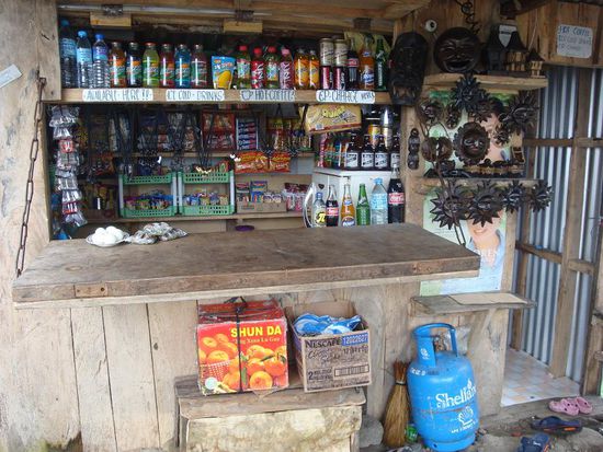 Hier hab ich mir eine kalte "Cola" gegoennt...